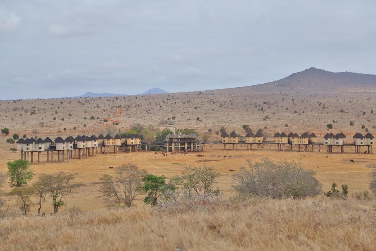 Salt Lick Safari Lodge Tsavo Exterior foto