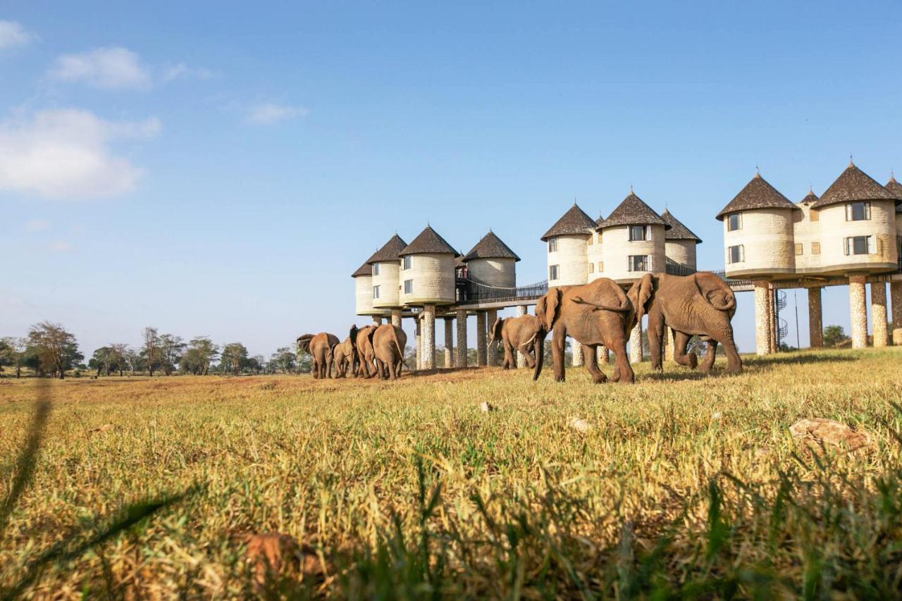 Salt Lick Safari Lodge Tsavo Exterior foto