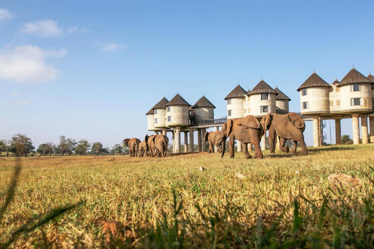 Salt Lick Safari Lodge Tsavo Exterior foto